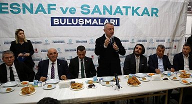 Başkan Büyükakın sanayi esnafıyla iftar yaptı