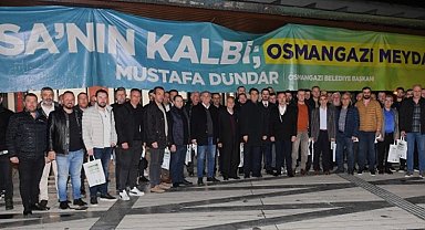 Başkan Dündar taksicilerle iftarda buluştu