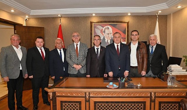Başkan Ergün MESOB'ta