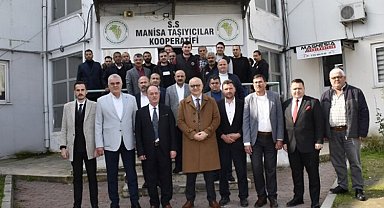 Başkan Ergün'den Kamyoncular Kooperatifine müjde