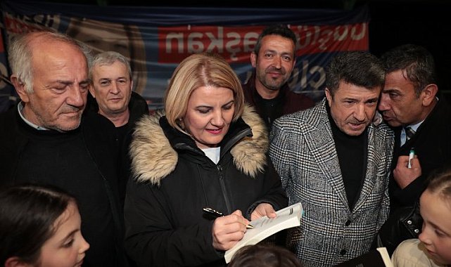 Başkan Hürriyet, Gedikli'de coşkuyla karşılandı