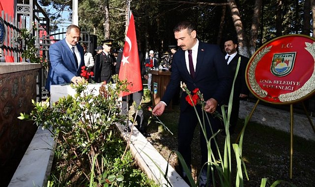 Bursa İznik'te Çanakkale şehitleri aynı ruhla anıldı