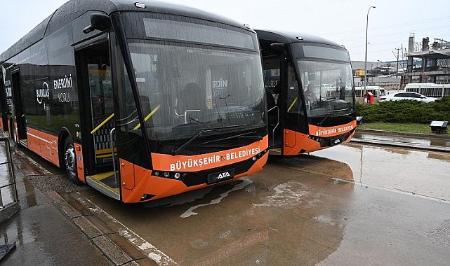 Bursa ulaşımında elektrikli otobüs dönemi