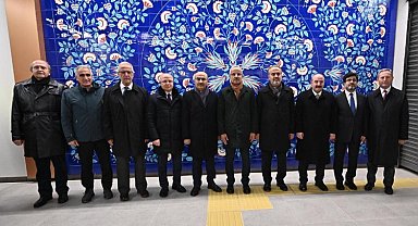 Bursa'da raylı sistem hattı genişliyor