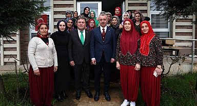 Büyükakın'dan kadın çiftçi vurgusu