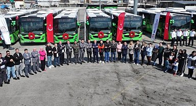 Büyükşehir ulaşım filosu 23 yeni otobüs ile 291'e çıktı