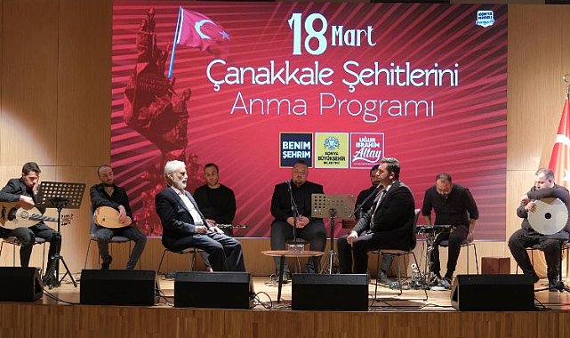 Çanakkale Şehitleri Konya'da anıldı