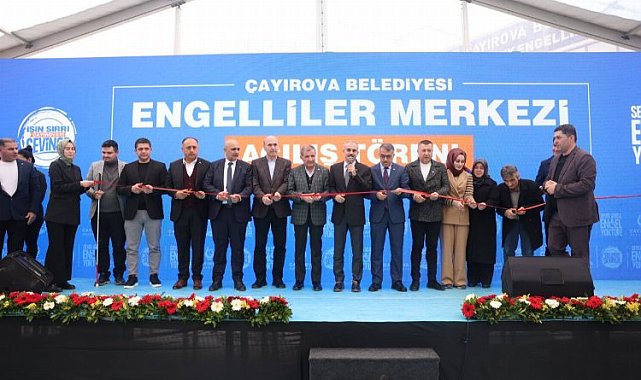 Çayırova Belediyesi Engelliler Merkezi hizmete açıldı