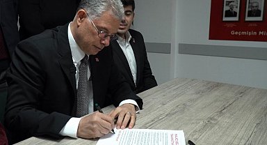 CHP adayı Dalgıç bir taahhüde daha imza attı