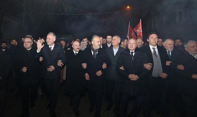 Cumhur İttifakından İnegöl'de gövde gösterisi