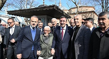 Cumhurbaşkanı Yardımcısı Yılmaz: "Alinur Aktaş başkanımızın yanındayız"