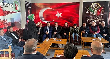 Darıca'da Fatma Kurtuluş Narmanlılar'dan destek istedi