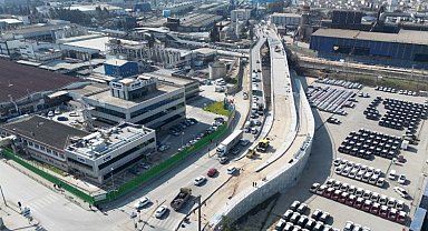 Darıca'daki köprü inşaatında sona doğru