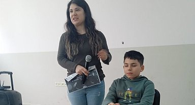 Depremzade öğrenciye veda etkinliği