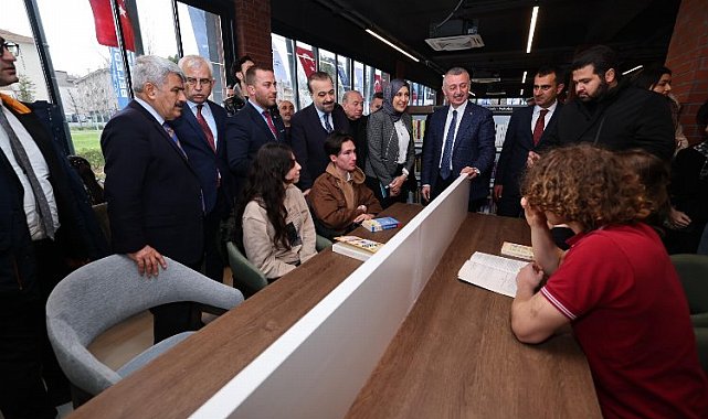 Derince Kütüphanesi hizmete girdi