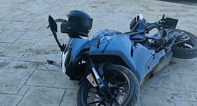 Düzce'de motor kazası