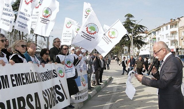 Emekliler'en 'taleplerimizi duyun' çağrısı