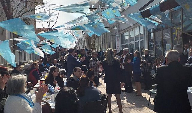 Enez'de İYİ Parti seçim bürosu açılışı yapıldı