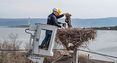 Eskikaraağaç Leylek Köyü'nde geleneksel temizlik