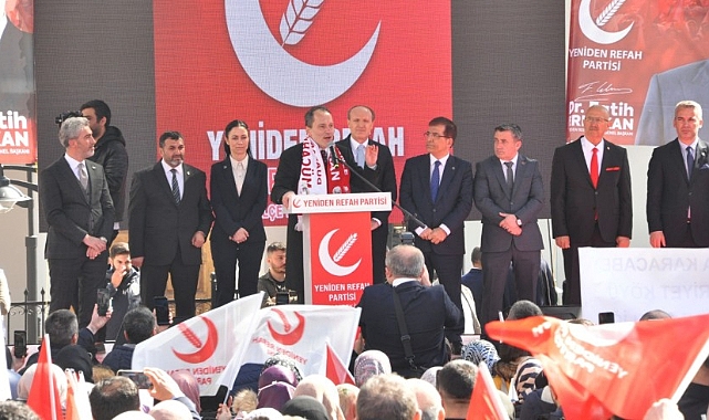 Fatih Erbakan Karacabey'de destek istedi
