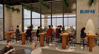 Gastro İnegöl BURFAŞ Kafe açılışa hazırlanıyor