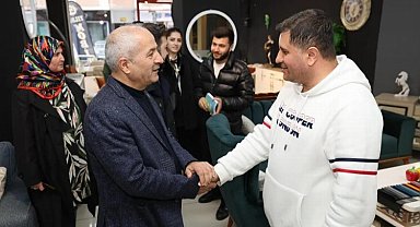 Gebze'de Cumhur İttifakı adayı Büyükgöz'den esnaf turu