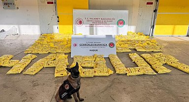 Gümrük'ten yeni bir rekor yakalama daha! Tek seferde en yüksek eroin!