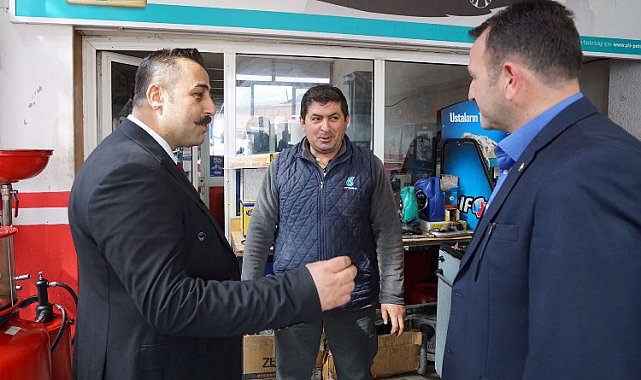 Hakan Karagöllü, Tokat sanayisinin sorunları yerinde dinledi