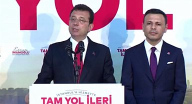 İmamoğlu'ndan ilk açıklama