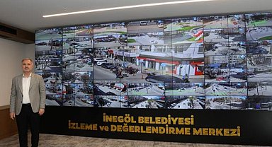 İnegöl'de olası olumsuzluklara 'Akıllı Şehir' önlemi