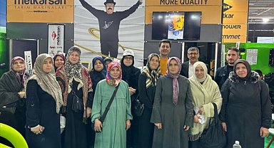 İnegöllü kadın çiftçiler Konya Tarım Fuarı'nda