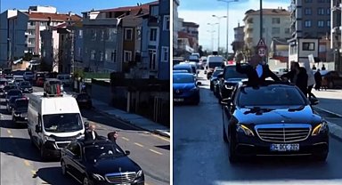 İstanbul'da muhtar adayının çakarlı konvoyuna soruşturma!