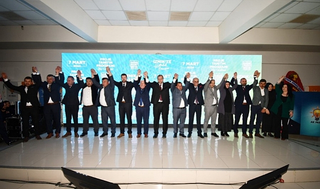 İznik Belediye Başkanı Usta, projelerini tanıttı