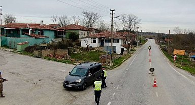 Jandarmadan drone kameralı trafik denetimi