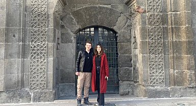 Kara Ağaç Destanı dizi oyuncularından Selçuklu Uygarlığı Müzesi'ne ziyaret