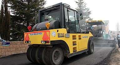 Kayseri Talas'tan asfalt çalışması