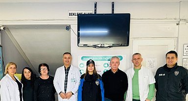 Keşan İlçe Emniyet Müdürlüğü'nden 14 Mart Tıp Bayramı ziyaretleri