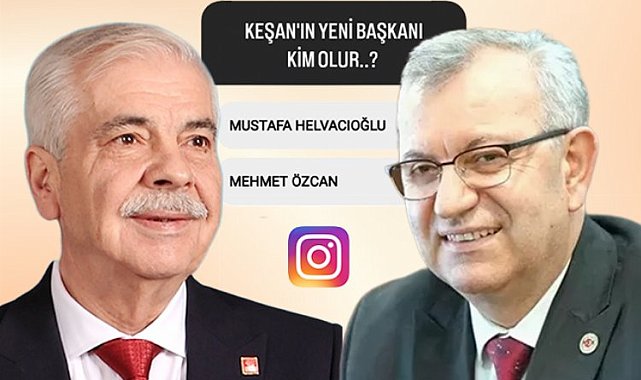 Keşan Online'nin belediye başkan adayı anketi sonuçlandı
