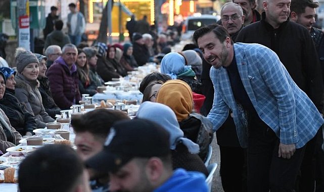 Kestel'de 6 bin kişilik sokak iftarı