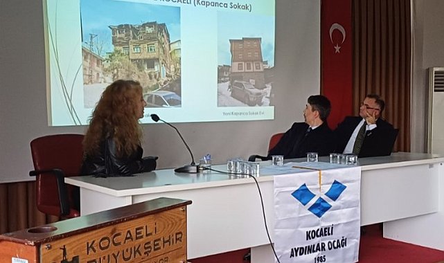 Kocaeli Aydınlar Ocağı'nda şehrin yeniden inşaası konuşuldu