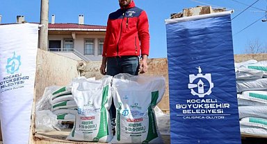 Kocaeli'den çiftçilere yüzde 50 hibeli gübre desteği