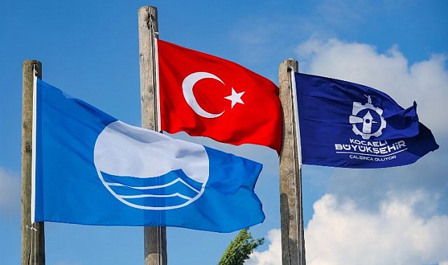 Kocaeli'ne Mavi Bayrak ödülü