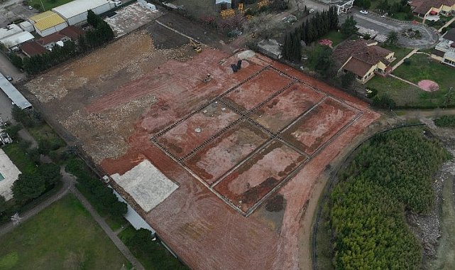 Kocaeli'nin yeni tenis merkezi temele hazırlanıyor