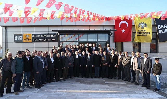 Konya'da iki yatırım daha aynı gün açıldı