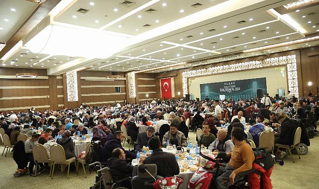 Konya'daki dezavantajlı gruplar ve aileleri iftarda buluştu