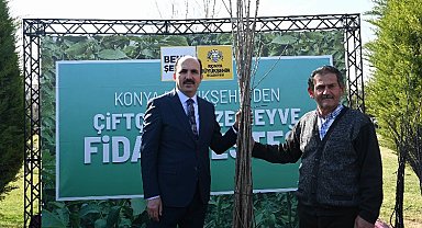 Konya'ya 17 milyon fidan ve fide desteği