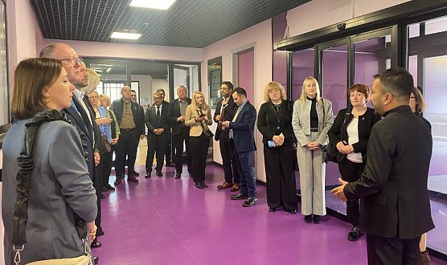 Litvanyalı heyet, Engelsiz Yaşam Merkezi'nden çok etkilendi
