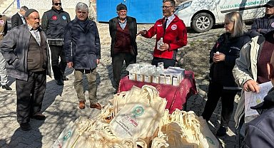 Manisa Yunusemre'de hayvan üreticilerine antiparaziter desteği