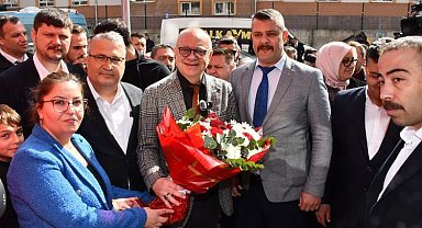 Manisa'da Cumhur İttifakı'na sıcak ilgi