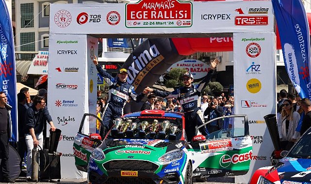 Marmaris Ege Rallisi'nde Markalar Kupası 'Petrol Ofisi'nin